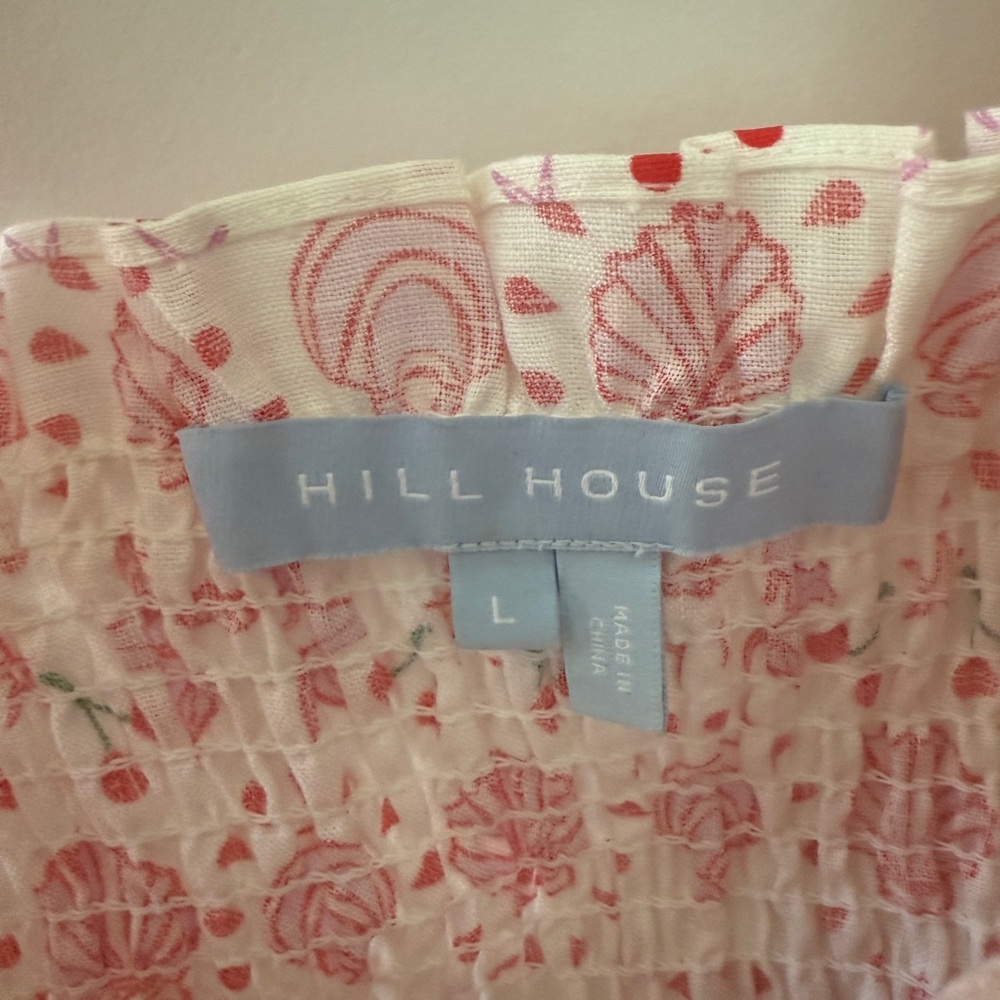 Hill House Pink Floral Ruffle Blouse - Picture 2 of 5
